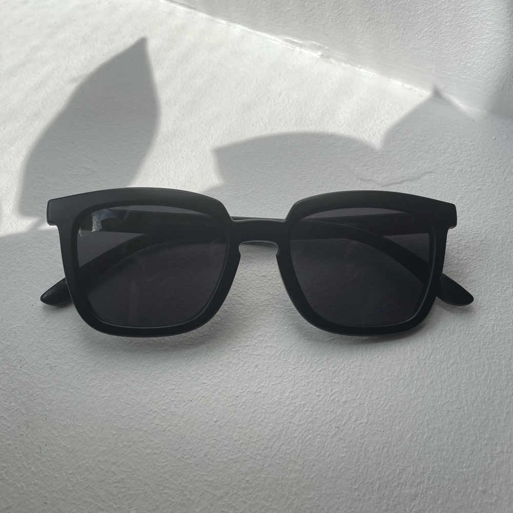 Le Specs Easy Cowboy Black Sunglasses